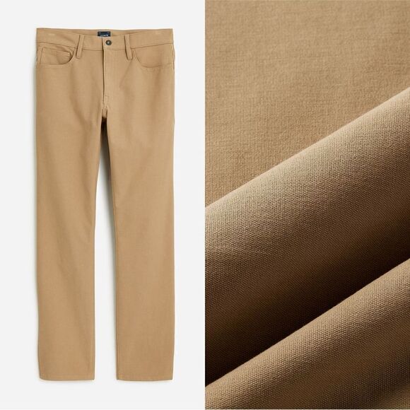 NWT J. Crew 770™ straight-fit five-pocket midweight tech pant 33/30 and 33/34 - Picture 4 of 11